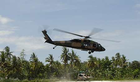 Australský Blackhawk ve Východním Timoru