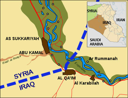 Mapa Abú Kamal